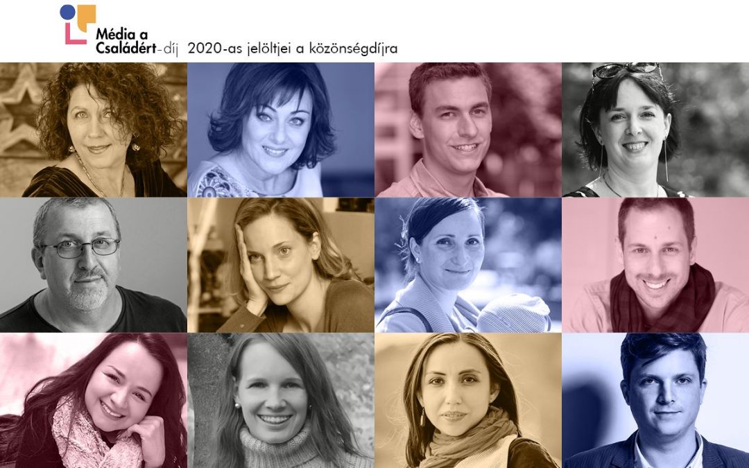 Kik lesznek a Média a Családért-díj közönségdíjasai?